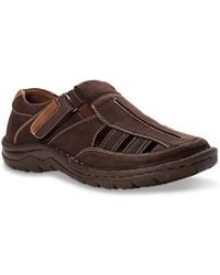 toms cognac leather huarache sandal