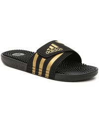 adidas Adissage Slides in White for Men Lyst