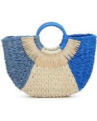 Kelly & Katie - Ring Straw Tote - Lyst