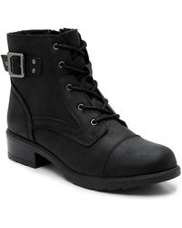 madden girl daria combat boot