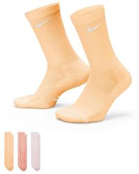 Nike - Everyday Elevated Crew Socks 3 Pack - Lyst
