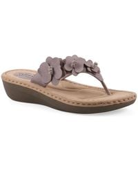 White Mountain - Cassilia Wedge Sandal - Lyst