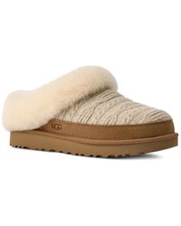 UGG - Clette Cabelle Knit Slipper - Lyst