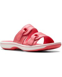 Clarks - Breeze Maye Slide Sandal - Lyst