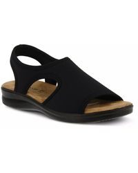 Flexus by Spring Step - Nyaman Flat Sandal - Lyst