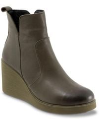 BUENO - Laura Wedge Bootie - Lyst