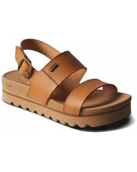 Reef - Horizon Hi Buckle Platform Sandal - Lyst