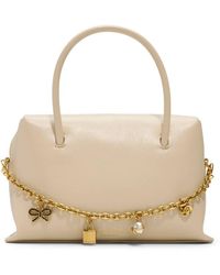 Ted Baker - Vera Charm Leather Satchel - Lyst