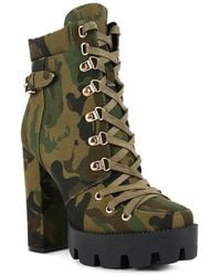 LONDON RAG - Palmetto Platform Bootie - Lyst