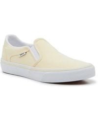 Vans - Asher Deluxe Slipon Sneaker - Lyst