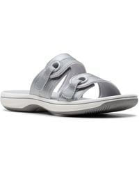 Clarks - Breeze Maye Slide Sandal - Lyst