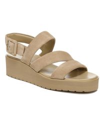 Vince Skylar Sandals in Brown | Lyst