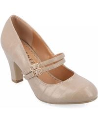Journee Collection - Windy Mary Jane Pump - Lyst