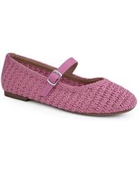 Me Too - Serenity Mary Jane Flat - Lyst