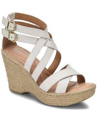 born pawnee platform wedge sandal