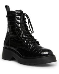 steve madden genny combat boot