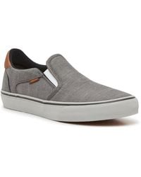 Vans - Asher Deluxe Slipon Sneaker - Lyst