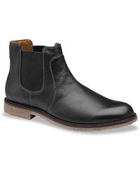 johnston murphy black boots