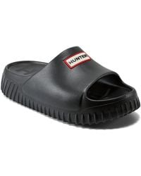 HUNTER - Finn Slide Sandal - Lyst