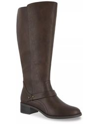 Easy Street - Wide Width Jewel Plus Wide Calf Riding Boot - Lyst