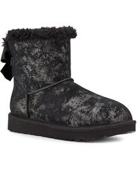 red uggs with rope bow