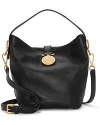 Vince Camuto - Ezrah Leather Hobo Bag - Lyst