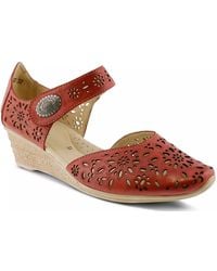 Spring Step - Nougat Wedge Pump - Lyst