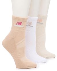 New Balance - Cushion Women's High Ankle Socks – 3 Pack - Lyst