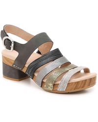 dansko arlene platform sandal