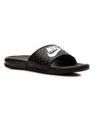 nike slides benassi pink