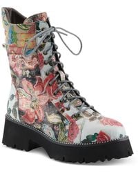 L'ARTISTE - Ferociti Platform Bootie - Lyst