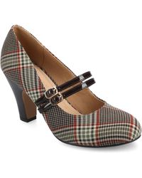 Journee Collection - Wide Width Windy Mary Jane Pump - Lyst