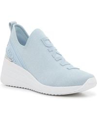 DKNY - Keeva Wedge Sneaker - Lyst