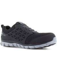 Reebok - Sublite Cushion Composite Toe Work Slipon - Lyst