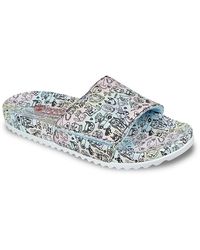 Skechers Synthetic Bobs Pop Ups 2 Love & Summer Slide Sandal - Lyst