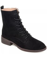 Journee Collection - Vienna Combat Boot - Lyst