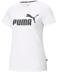 PUMA - Essentials Short Sleeve T-shirt - Lyst