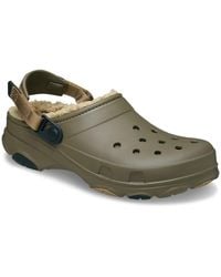 Crocs™ - All Terrain Lined Clog Walnut 8/ 10 Medium - Lyst