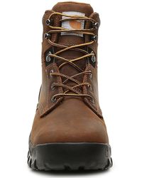 rugged 6 inch boot for men in brown