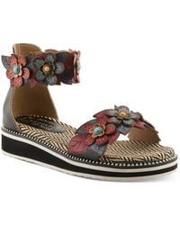 L'ARTISTE - Cruzer Wedge Sandal - Lyst