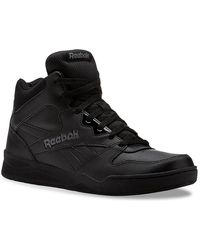 high top reebok black