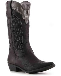 coconuts black cowboy boots