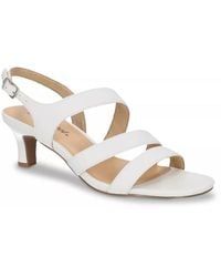 Easy Street - Wide Width Como Sandal - Lyst