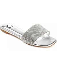 Journee Collection - Grayce Sandal - Lyst