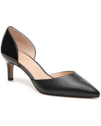 franco sarto navy blue pumps
