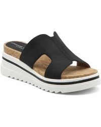 Adrienne Vittadini - Cleve Wedge Sandal - Lyst