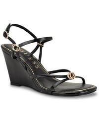 Guess - Devve Wedge Sandal - Lyst