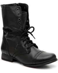 steve madden genny combat boot