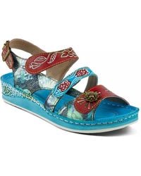 L'ARTISTE - Sumacah Wedge Sandal - Lyst