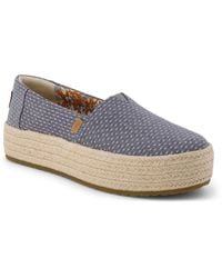 TOMS - Valencia Espadrille Platform Slipon - Lyst